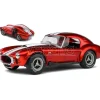 SOLIDO SL1804909 SHELBY COBRA 427 S/C MKII SPIDER HARD-TOP 1965 MET.RED 1:18 Modellino