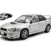 SOLIDO SL1812303 SUBARU IMPREZA WRX STIPREMIUM 2003 SILVER EFFECT 1:18 Modellino