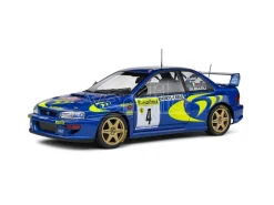 SOLIDO SL1807405 SUBARU IMPREZA STI WRC N.4 WINN.RALLY MONTECARLO 1997 LIATTI-PONS 1:18 Modellino
