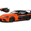 SOLIDO SL1809005 TOYOTA SUPRA GR 2023 ORANGE/BLACK 1:18 Modellino