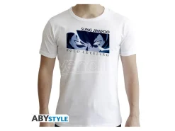SOLO LEVELING - Tshirt "Sung Jinwoo" man SS white - New Fit