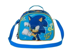 Sonic - The Hedgehog 3d Borsa Per Il Pranzo Sega Go Blue Karactermania