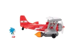Sonic - The Hedgehog Mini Figura Playset Biplane 6 Cm Jakks Pacific