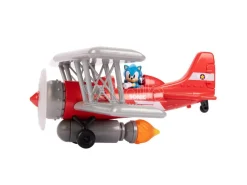 Sonic - The Hedgehog Mini Figura Playset Biplane 6 Cm Jakks Pacific