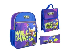 Sonic Prime Zaino + Contenitore Per Il Pranzo + Zaino 42cm Cerdà