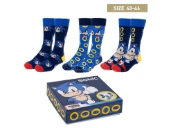 Sonic The Hedgehog Calzini 3-pack Sonic 40-46 Cerdá