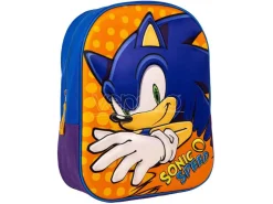 Sonic The Hedgehog 3d Zaino 31cm Cerdà