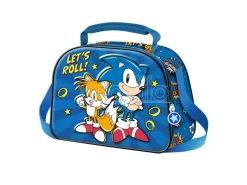 Sonic The Hedgehog Lets Roll 3d Borsa Per Il Pranzo Karactermania