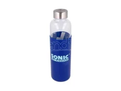 Sonic The Hedgehog Silicone Cover Bottiglia Di Vetro 585ml Stor