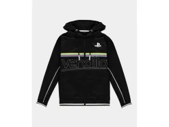 Sony Playstation Felpa Color Stripe Con Cappuccio Difuzed