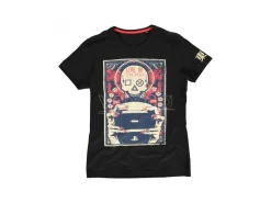 Sony Playstation Gaming Skull Maglietta Uomo Difuzed