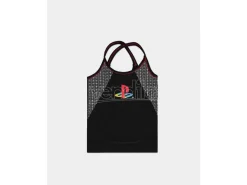 Sony Playstation Top Tecnico da Donna Senza Cuciture Difuzed