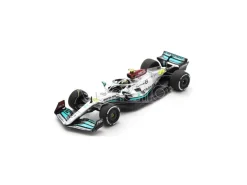 SPARK MODEL S8542 MERCEDES F1 W13 LEWIS HAMILTON 2022 N.44 2nd FRENCH GP 1:43 Modellino