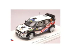 SPARK MODEL SF040 MINI JOHN COOPER N.69 RALLY DE FRANCE 2012 DUMAS-BAUMEL 1:43 Modellino