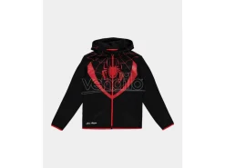 Spider-man - Miles Morales - Men's Felpa Con Cappuccio Difuzed