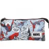 SPIDER-MAN Astuccio Portatutto Triplo HS Brush Karactermania