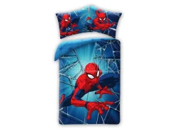 Spider-Man Duvet Set Spider-Man Crawling 140 X 200 Cm / 70 X 90 Cm Halantex