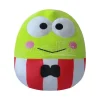 Squishmallows Peluche Figura Sanrio Core Keroppi Red Striped Suit 25 Cm Jazwares