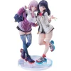 Ssss.gridmanpvc Statuas 1/7 2-pack Rikka Takarada & Akane Shinjo Feat. Toridamono 22 Cm Good Smile Company