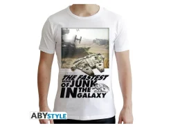 Star Wars - Tshirt "falcon Graphic" Uomo Ss Bianca - New Fit Extra Large