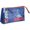 Star Wars Astuccio/Portatutto 3 Scompartimenti Multicolor Cerdà