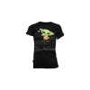 Star Wars Mandalorian Cute Yoda The Bambino Force Black Funko