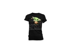 Star Wars Mandalorian Cute Yoda The Bambino Force Black Funko