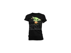 Star Wars Mandalorian Cute Yoda The Bambino Force Black Funko