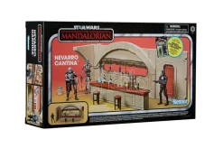 Star Wars Mandalorian Nevarro Cantina + Imperial Death Trooper Figura Set Hasbro