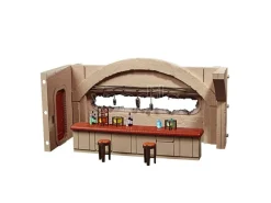 Star Wars Mandalorian Nevarro Cantina + Imperial Death Trooper Figura Set Hasbro