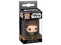 Star Wars: Obi-wan Kenobi Pop! Vinile Portachiavis 4 Cm Young Leia Organa  Funko
