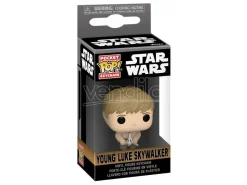 Star Wars: Obi-wan Kenobi Pop! Vinile Portachiavis 4 Cm Young Luke Skywalker  Funko