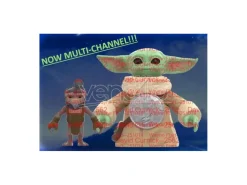 Star Wars The Mandalorian E Grogu Huggin Grogu Action Figura Hasbro