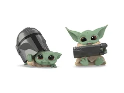 Star Wars The Mandalorian Figura Yoda Bambino Pacchetto con 2 Figure Hasbro