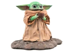 Star Wars The Mandalorian The Bambino Soup Premier Collection Statua 17cm Diamond Select