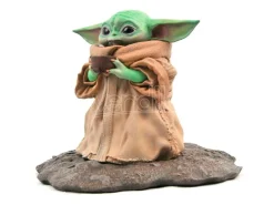 Star Wars The Mandalorian The Bambino Soup Premier Collection Statua 17cm Diamond Select