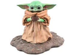 Star Wars The Mandalorian The Bambino Soup Premier Collection Statua 17cm Diamond Select