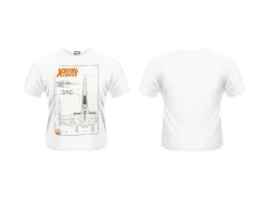 Star Wars VII T-Shirt Manuale Manutenzione X Wing Taglia S
