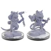 Starfinder Battles Deep Cuts Unpainted Miniatures 2-packs Ysoki Mechanic Male Case  Wizbambino