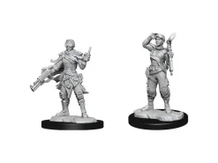 Starfinder Battles Deep Cuts Unpainted Miniatures Human Mechanic Case (2) Wizkids