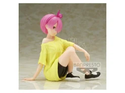 Starting Life In Another World Re:zero Relax Time Ram Training Syle Figura 14cm Banpresto