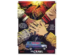 'stranger Things 5 Art Print The Crawl Edizione Limitata 42 X 30 Cm Fanattik