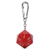Stranger Things 3d Rubber Portachiavi D20 6 Cm Pyramid International