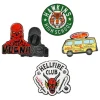 Stranger Things Pins 4-Pack Season 4 Cinereplicas