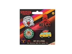 Stranger Things Pins 4-Pack Season 4 Cinereplicas