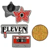 Stranger Things Pins 4-Pack Season 1 Cinereplicas