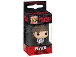 Stranger Things Portachiavi 4 Cm Eleven Funko Pop Vinile