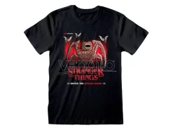 Stranger Things T-Shirt 8 Bit Upside Down Heroes Inc