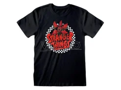 Stranger Things T-Shirt Checkered Circle Heroes Inc