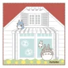 Studio Ghibli Mini Asciugamano My Neighbor Totoro Satsuki & Mei's House 25 X 25 Cm Marushin